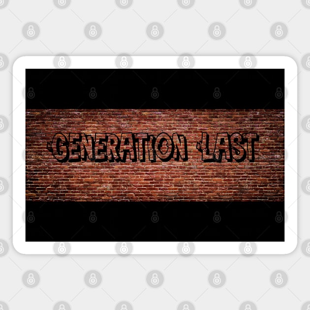 Generation Last T-Shirt Magnet by Generation Last